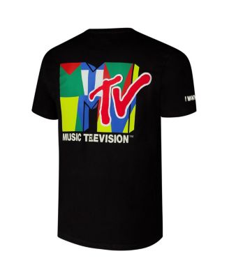 Men's Black MTV Angel Wings T-Shirt