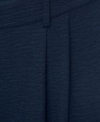 Women's Straight-Fit Pleated Pants