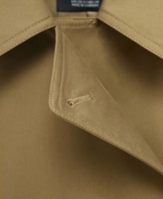 Women's Long Double-Breasted Trench Coat