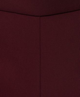 Women's Straight Mid-Rise Suit Pants