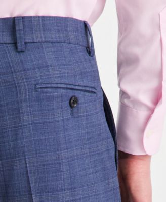 Men's Modern-Fit Wool TH-Flex Stretch Suit Separates Pant