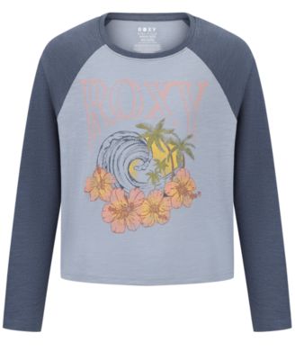 Roxy - Big Girls Graphic Sunshine Printed Long Sleeve T-Shirt