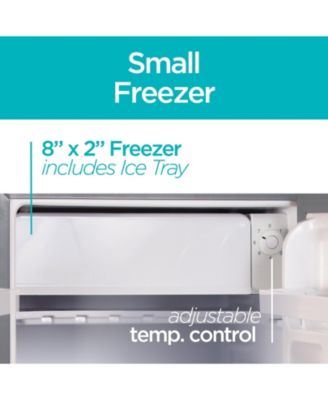 2.5 Cu.Ft. Ref / Freeze1 Door - White