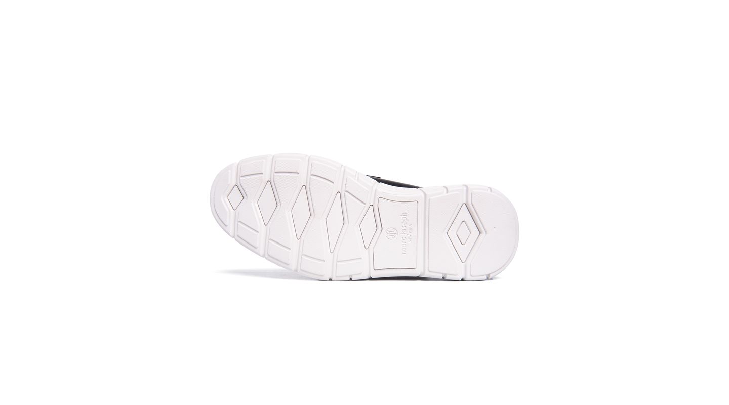 Мужские туфли Marc Joseph New York Empire Street Hands-Free Slip On Technology Lightweight Penny, цвет: Чёрный — фото 5