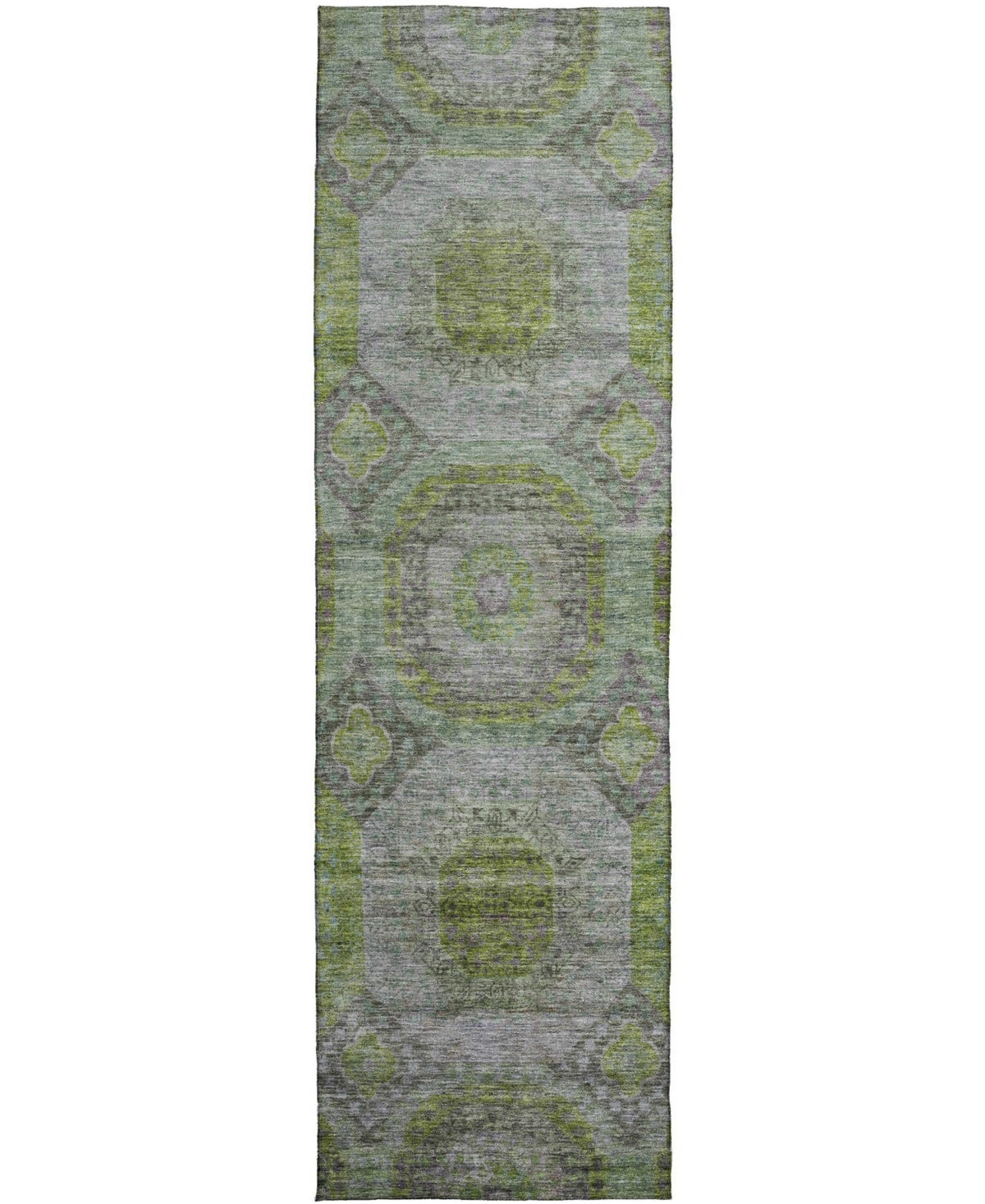 Dalyn Karaj Kj6 2'3"x7'6" Runner Area Rug In Green
