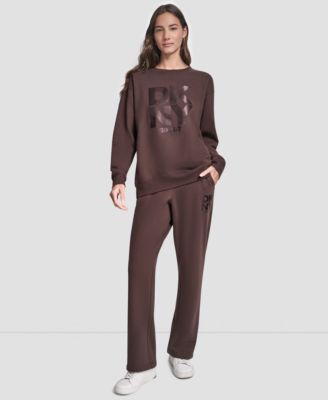 Women's Transfer Logo Crew Neck Sweatshirt