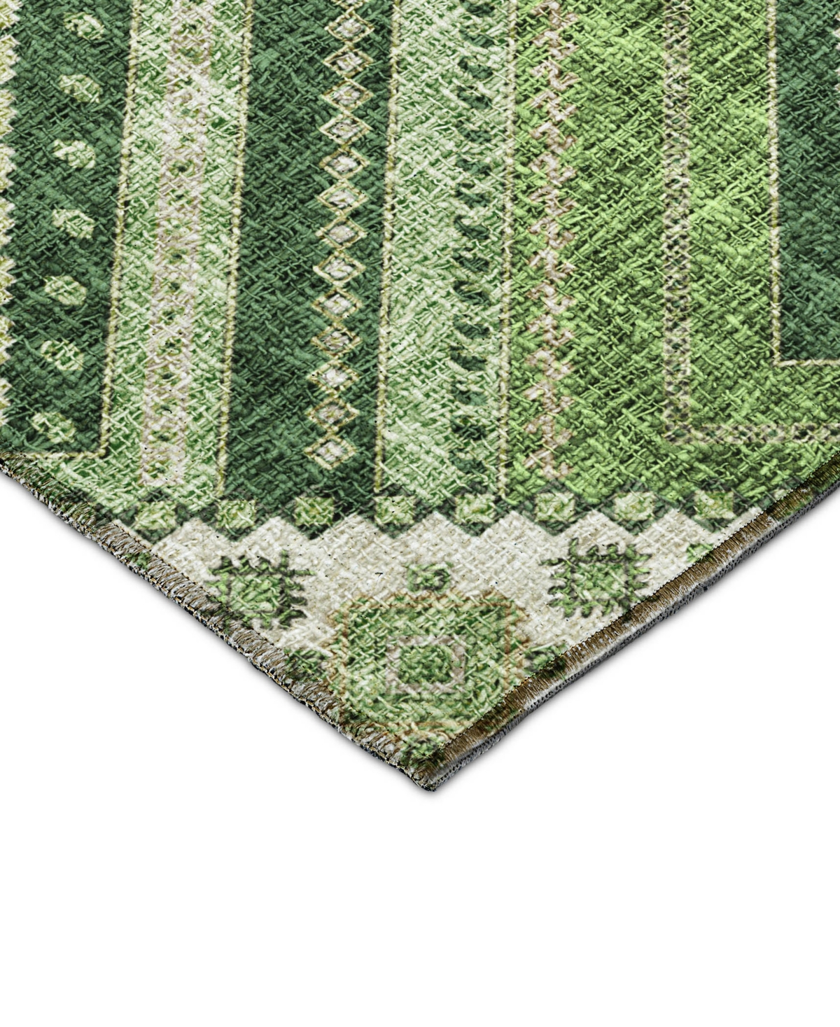 Dalyn Portico Po5 2'6"x3'10" Area Rug In Green