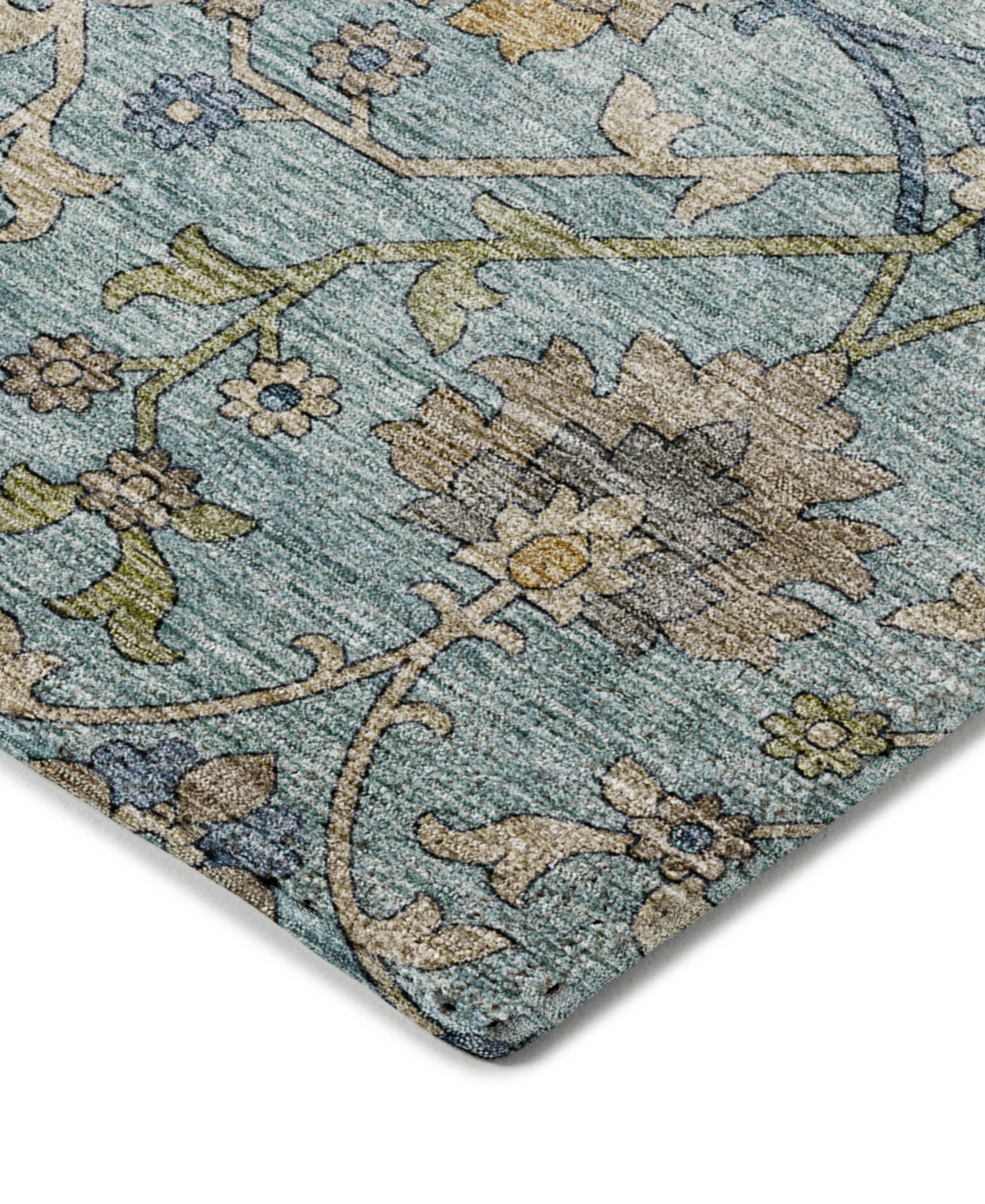 Dalyn Silk Road Washable Sr1 6'6"x9'6" Area Rug In Blue