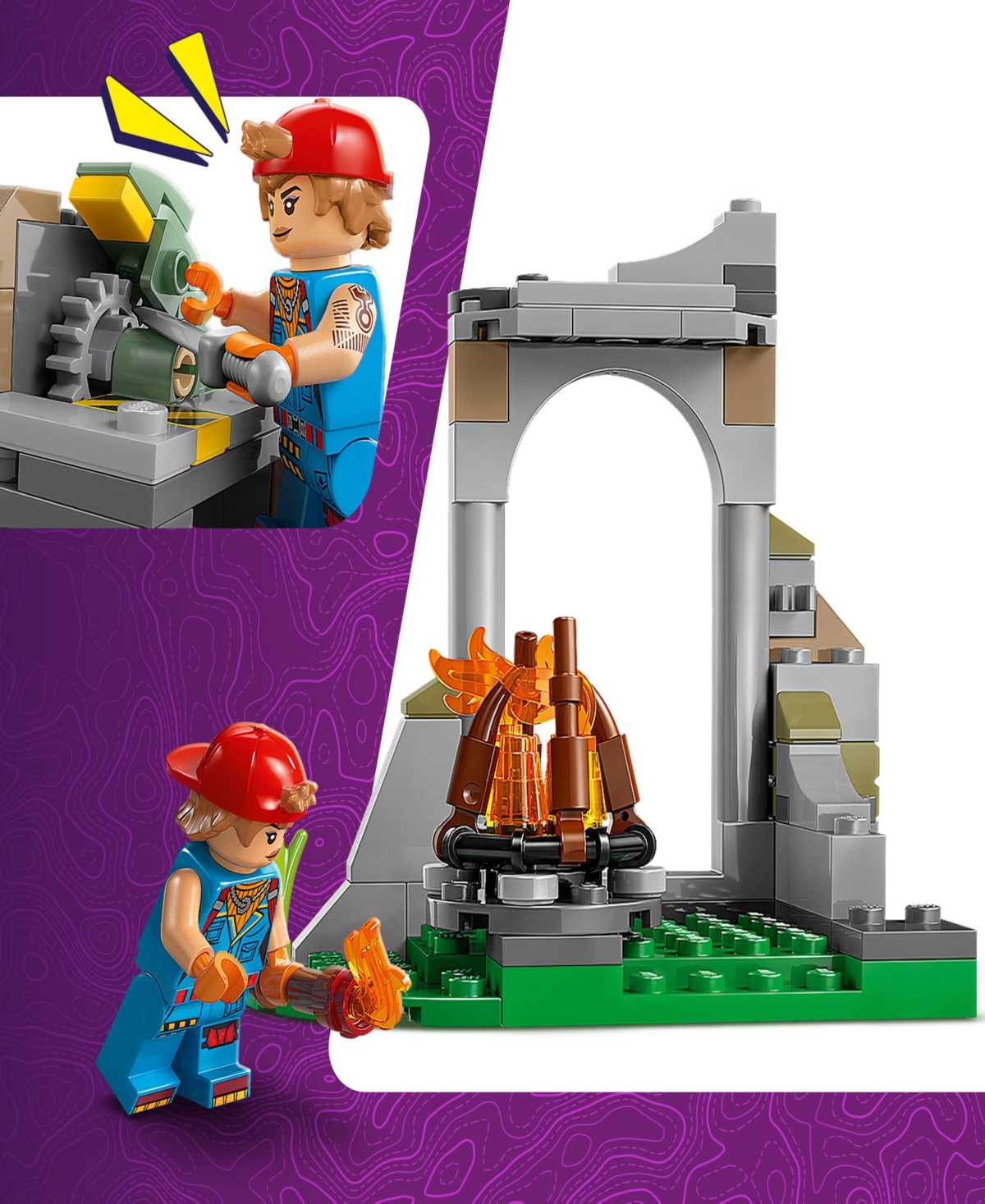 Lego Fortnite Peely Sparkplug's Camp Toy 77075, 250 Pieces In Multi
