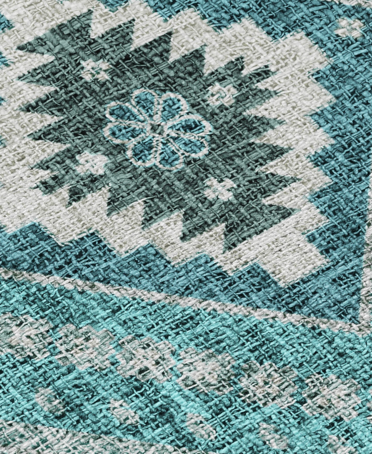 Dalyn Portico Po5 2'3"x7'6" Runner Area Rug In Blue