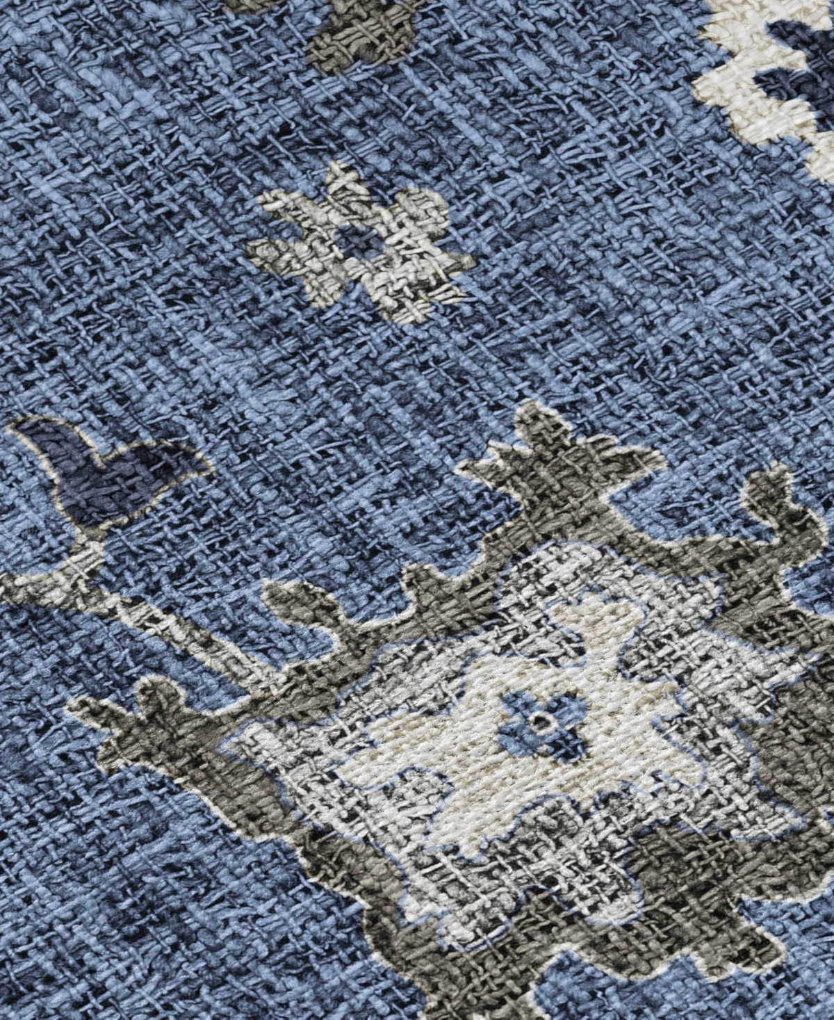 Dalyn Portico Po6 8'x8' Round Area Rug In Blue