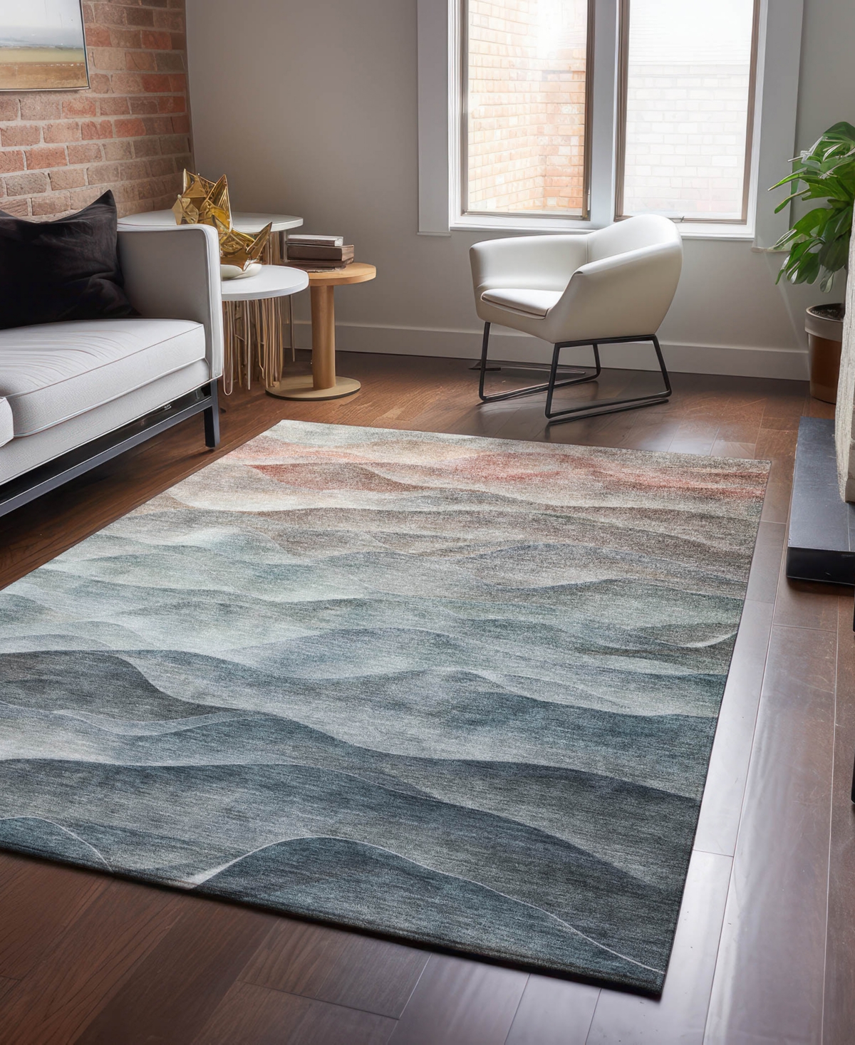 Dalyn Pacifica Pa2 2'6"x3'10" Area Rug In Blue