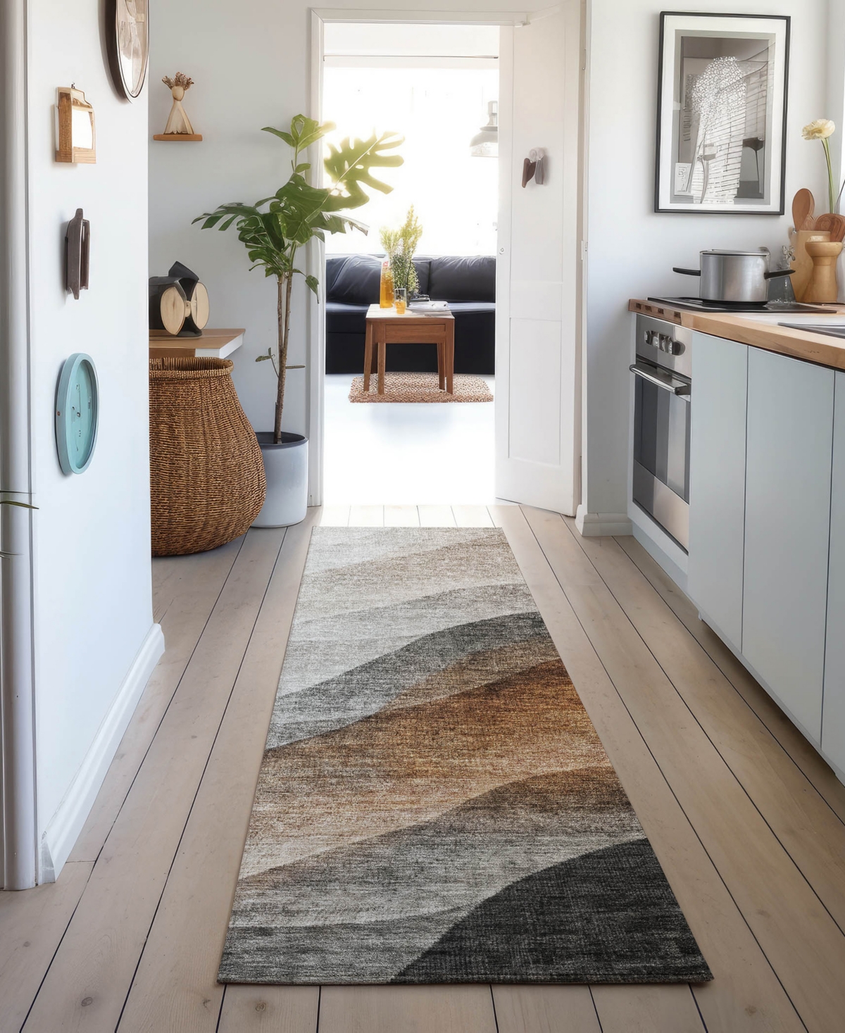 Dalyn Neo No1 2'3"x7'6" Runner Area Rug In Multi