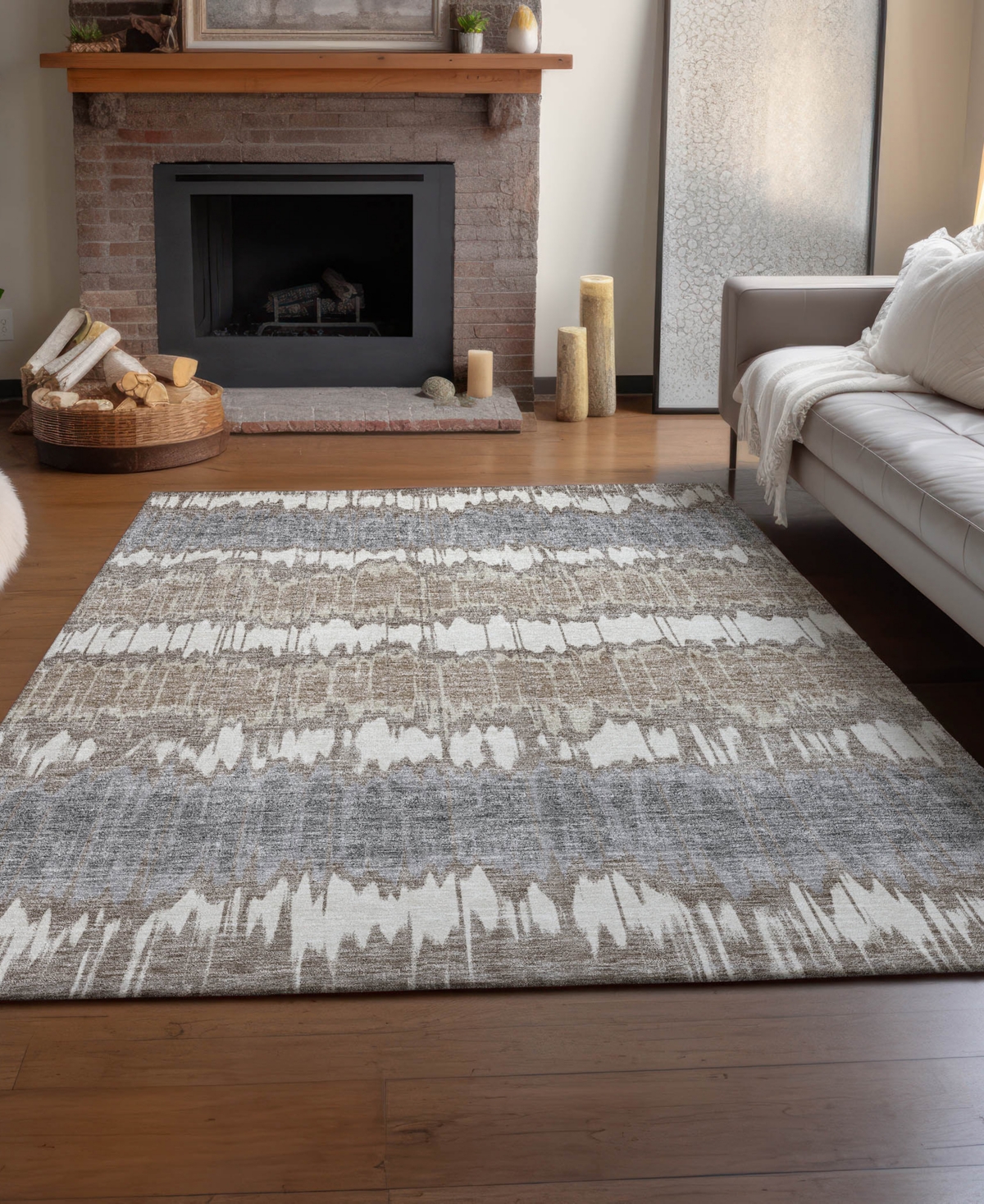 Dalyn Neo No9 2'6"x3'10" Area Rug In Brown