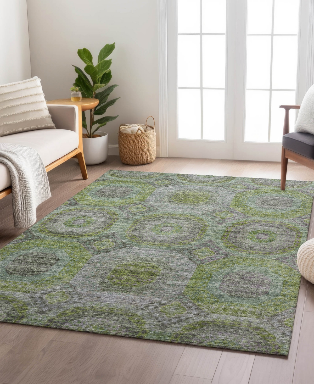 Dalyn Karaj Kj6 8'x10' Area Rug In Multi