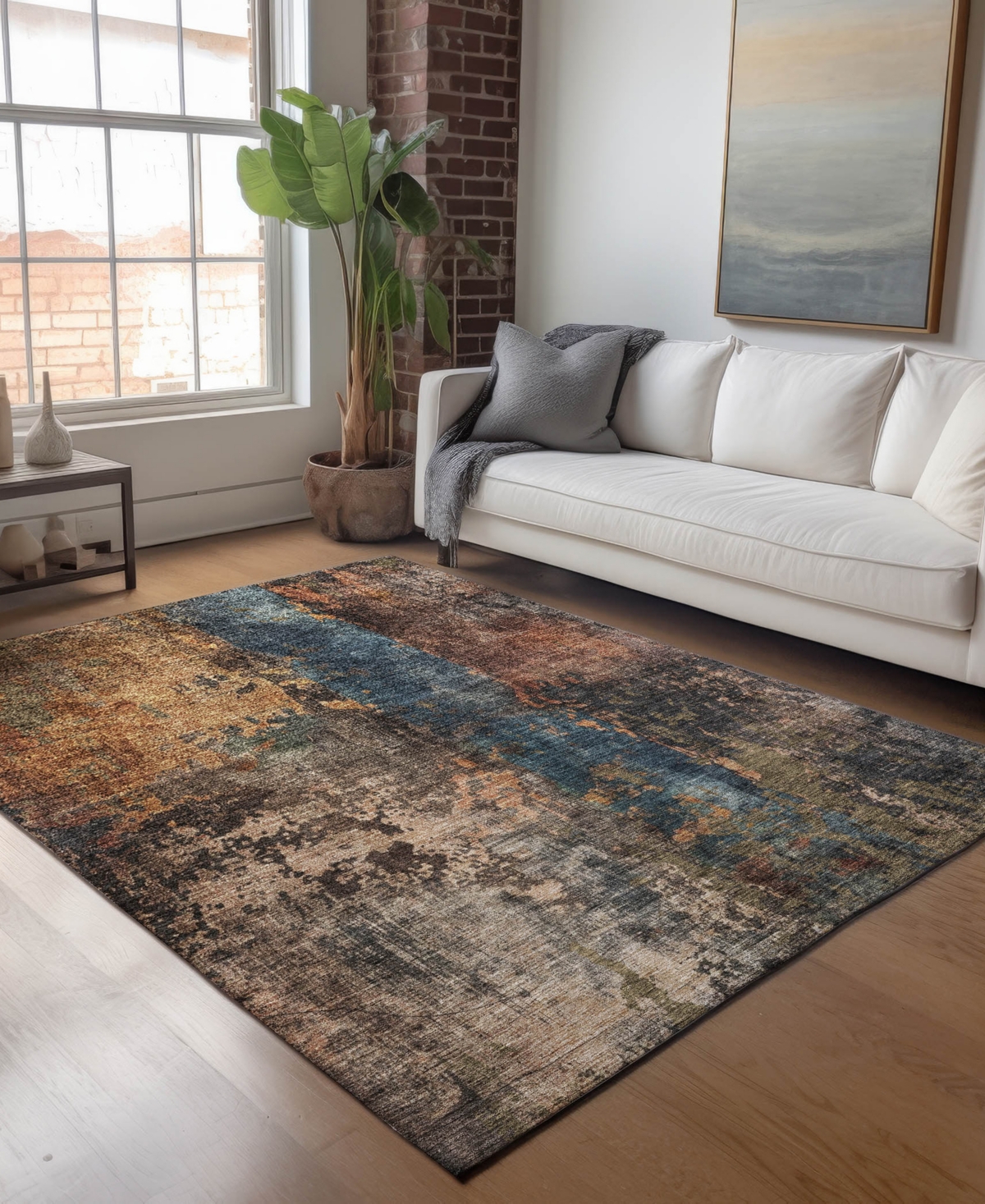 Dalyn Nouveau Nv12 5'x7'6" Area Rug In Multi