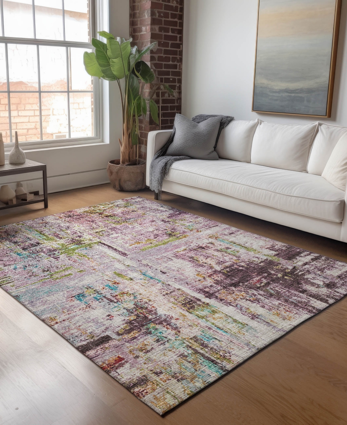 Dalyn Nouveau Nv2 9'x12' Area Rug In Multi