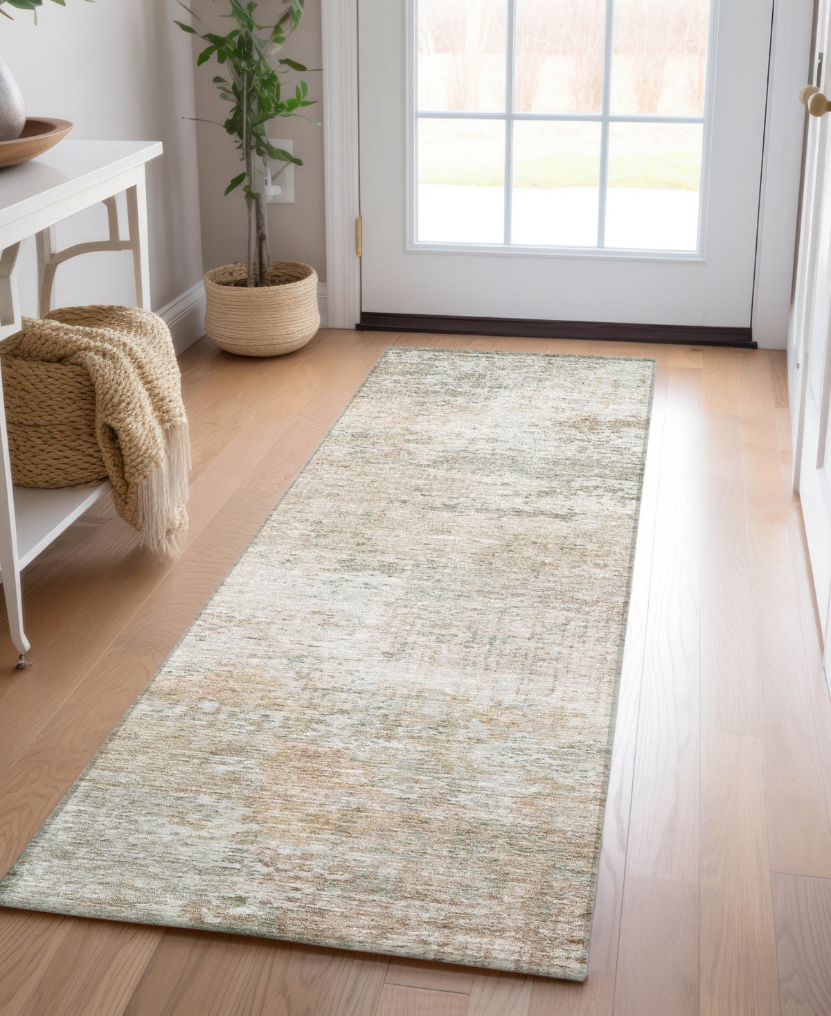 Dalyn Solace Sl5 2'3"x7'6" Runner Area Rug In Neutral