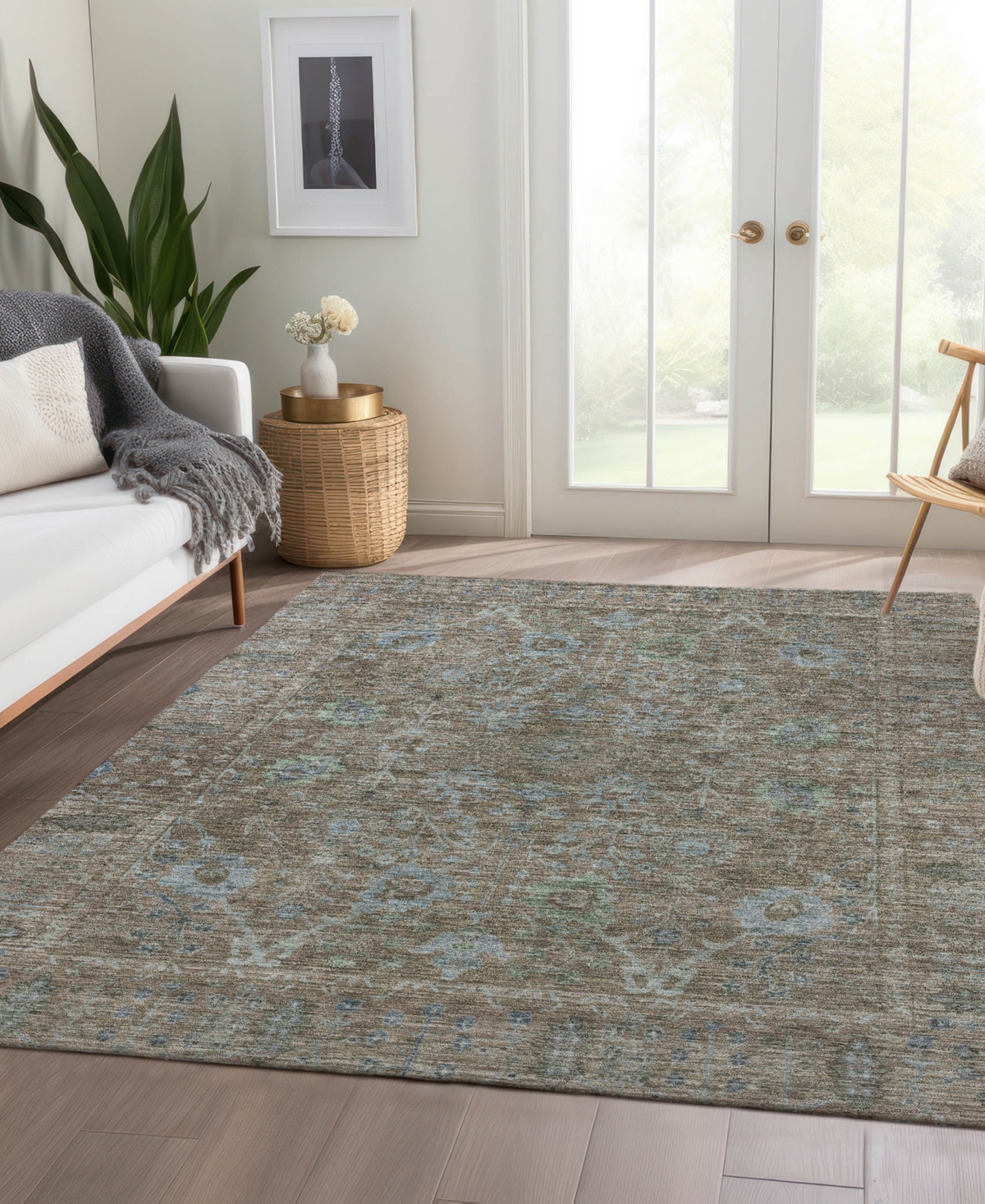 Dalyn Solace Sl9 8'x10' Area Rug In Gray