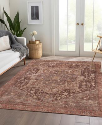 Solace Washable SL14 8'x10' Area Rug