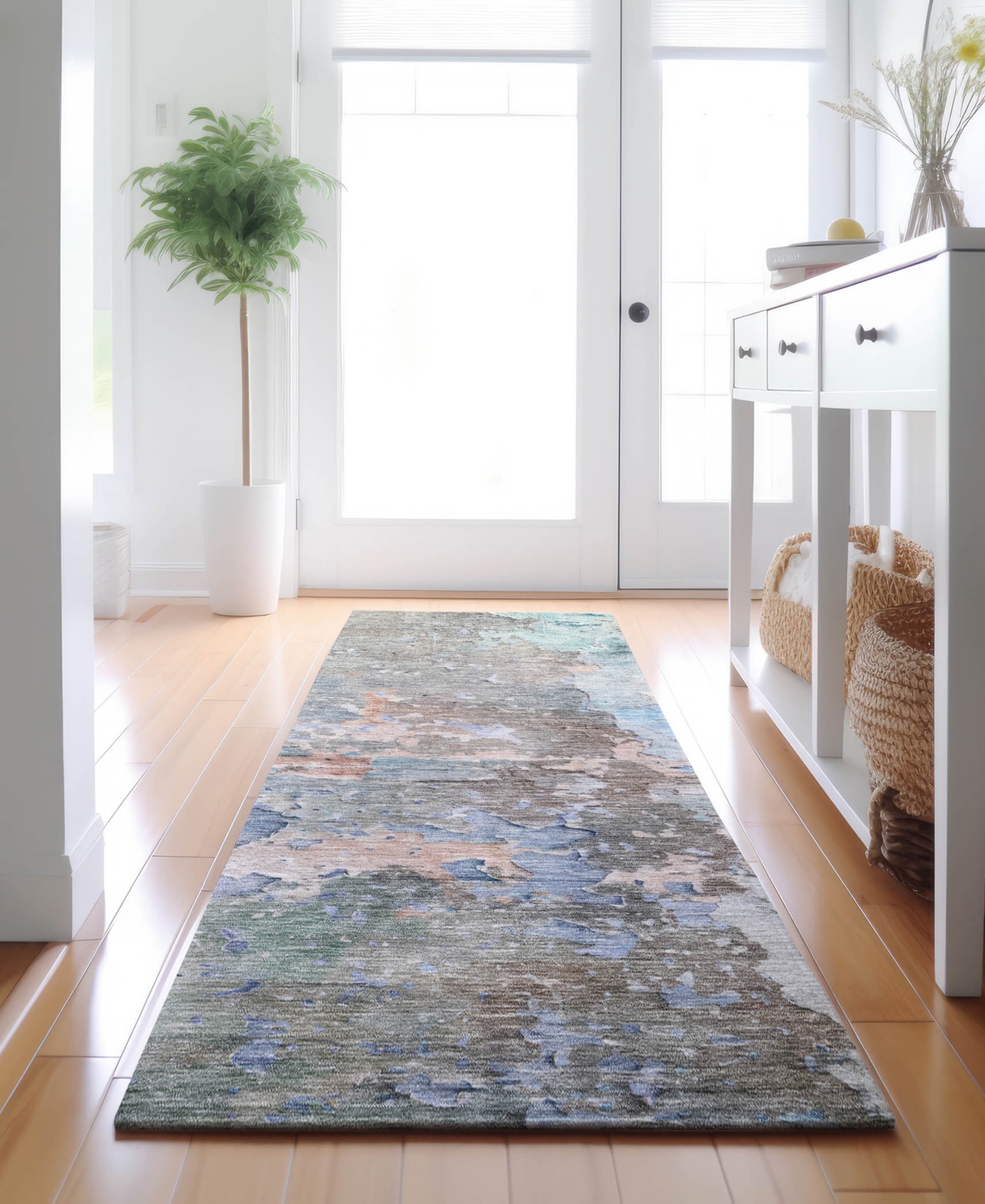 Dalyn Ravenna Rn3 2'3"x7'6" Runner Area Rug In Multi