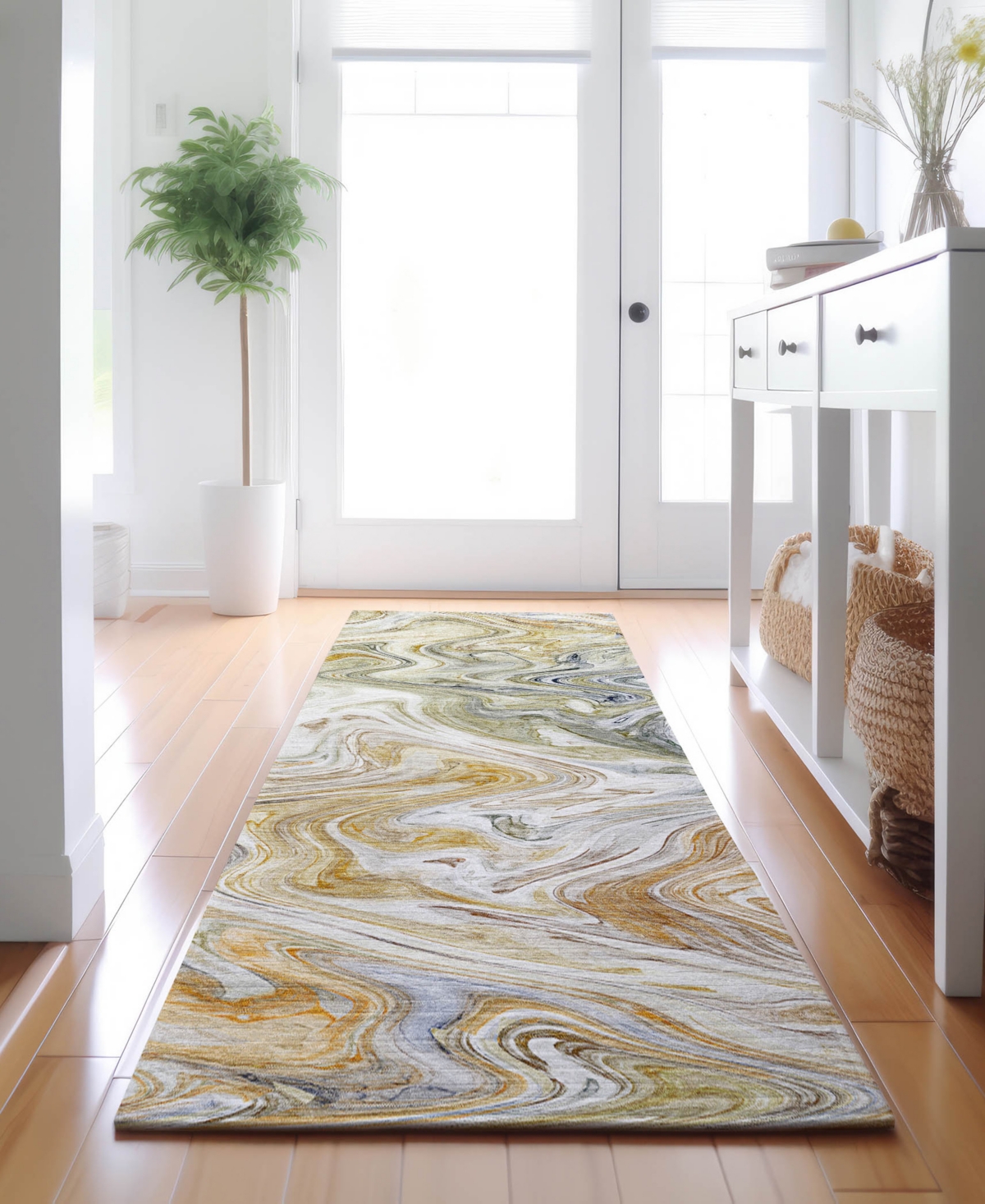 Dalyn Ravenna Rn8 2'3"x7'6" Runner Area Rug In Multi