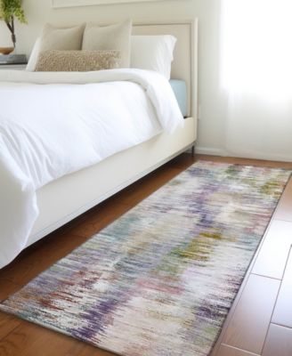 Kochi Washable KC1 2'3"x7'6" Runner Area Rug