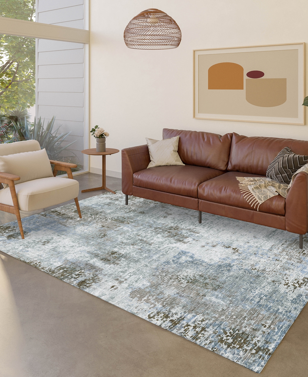 Dalyn Kochi Kc4 2'6"x3'10" Area Rug In Gray
