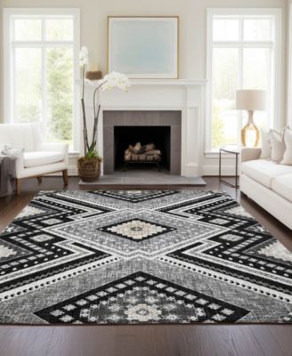 Portico Washable PO5 8'x10' Area Rug