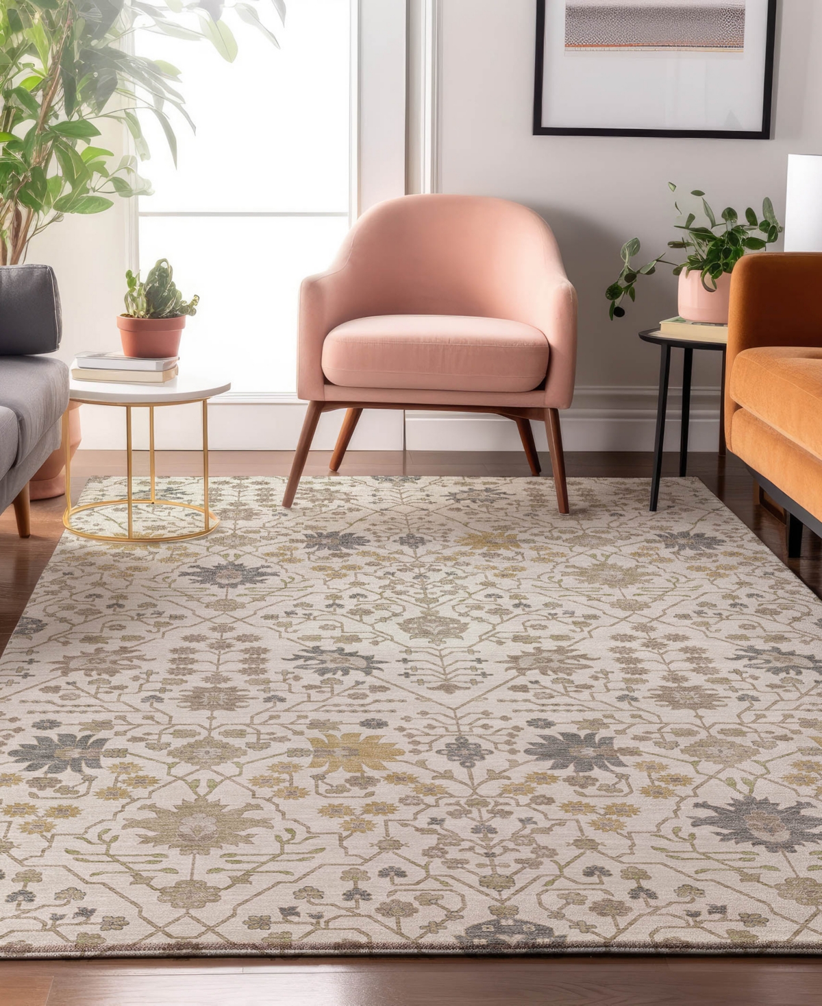 Dalyn Tabrook Tb12 2'6"x3'10" Area Rug In Neutral
