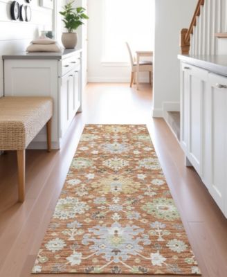 Silk Road Washable SR3 2'3"x7'6" Runner Area Rug