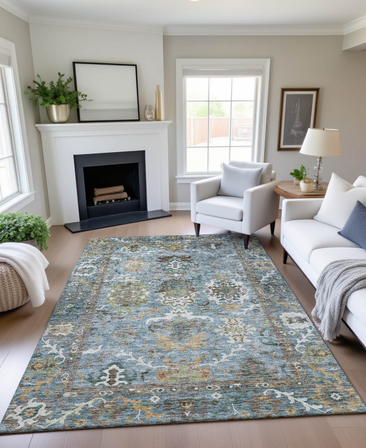 Dalyn Silk Road Sr8 5'x7'6" Area Rug In Multi