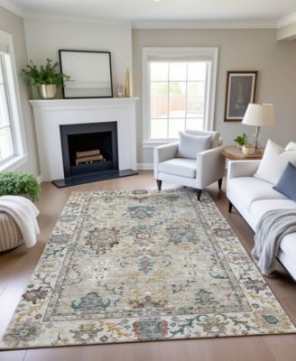 Silk Road Washable SR5 10'x14' Area Rug