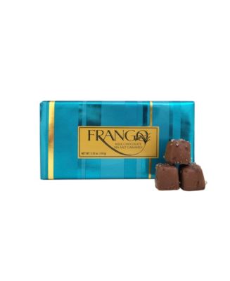 Frango Chocolates 1/3 LB Holiday Wrapped Milk Chocolate Sea Salt ...
