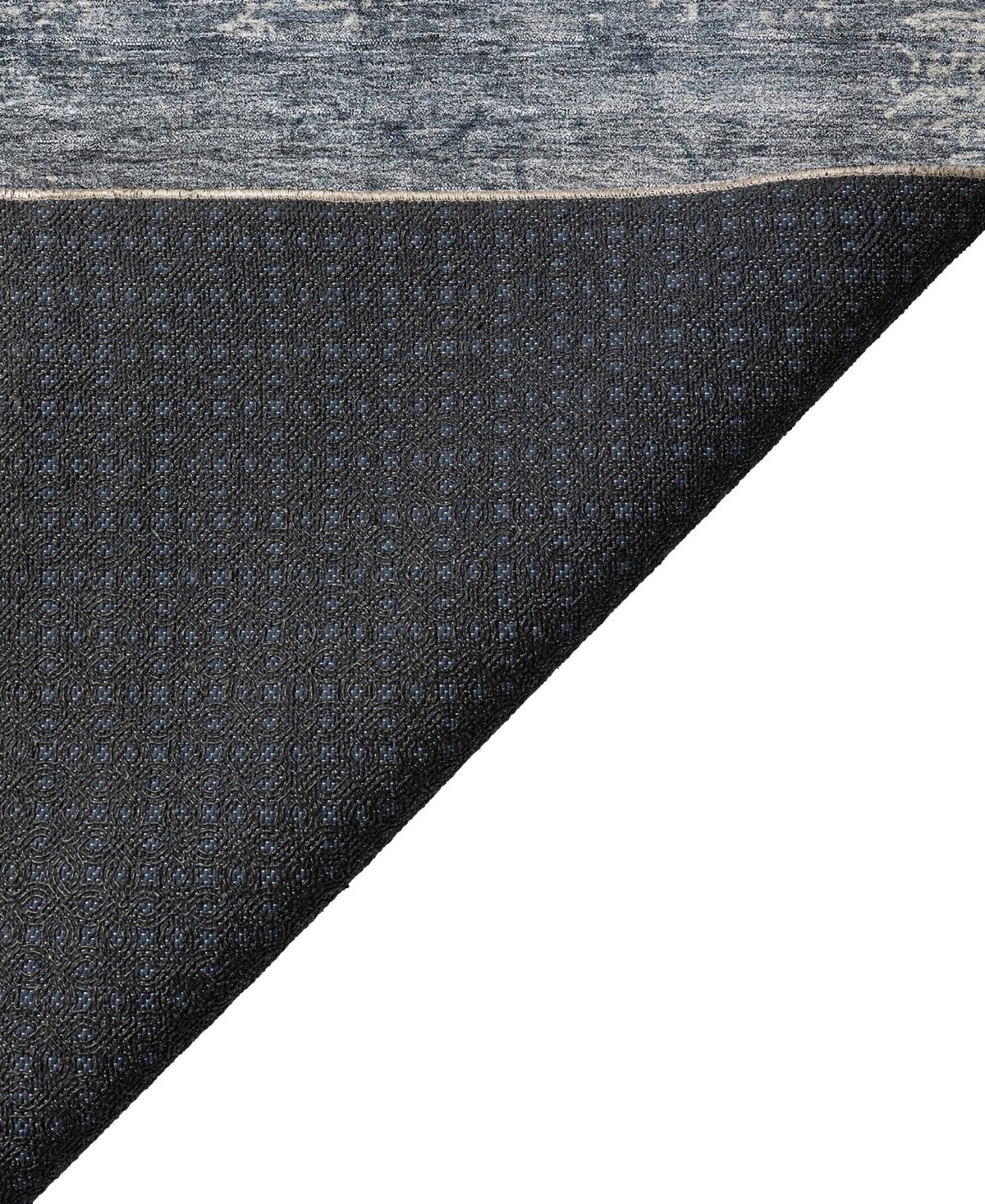 Dalyn Nouveau Nv3 8'x8' Round Area Rug In Blue