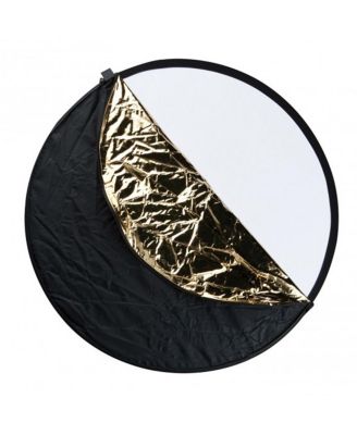 Photo Basics 40" 5-in-1 Collapsible Reflector Kit with Case, Reflector Holder Arm & Stand