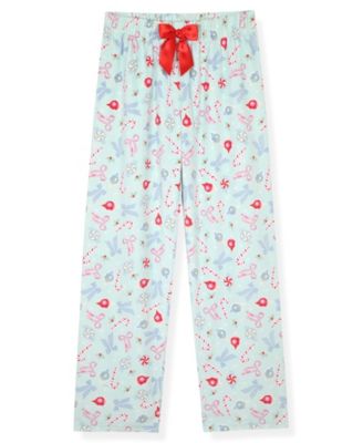 Little and Big Girls 3-Piece Coat, Pants and Scrunchie Pajama Set
