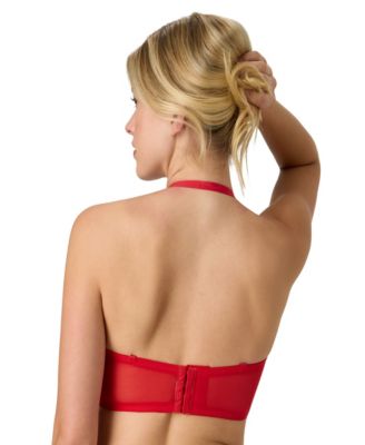 Women's Pure Comfort Lace & Mesh Longline Wireless Bralette DM1188