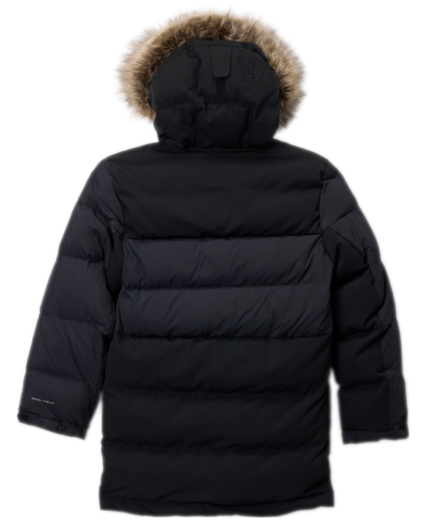 Куртка Columbia Marquam Peak Fusion II Parka Jacket для мальчиков, цвет: Чёрный — фото 2