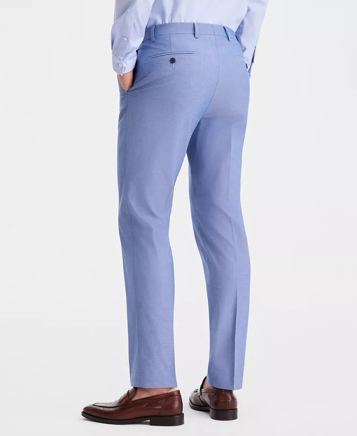 Men's Modern-Fit TH Flex Stretch Cotton Suit Separate Pants - thumbnail 3