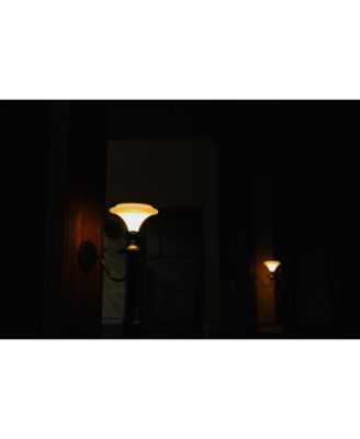 Solar-Powered Martini LED Lights, Set of 2