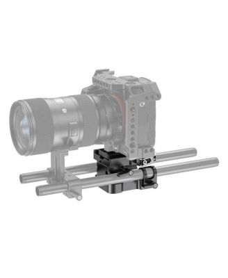 Universal 15mm Rail Support System Baseplate with Thumb-Lever Locks