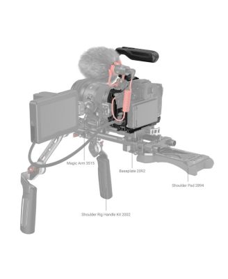 Black Mamba Series Camera Cage Kit for Panasonic LUMIX GH6