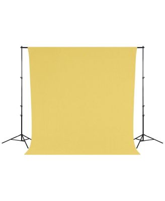 9x10' Wrinkle-Resistant Backdrop, Canary Yellow