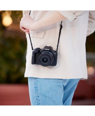 EOS R100 Mirrorless Camera with 18-45mm and 75-300mm Lenses