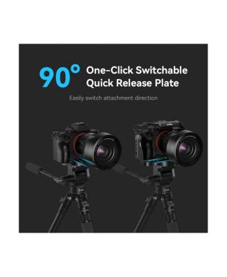 Lightweight Video Head for Vertical Shooting