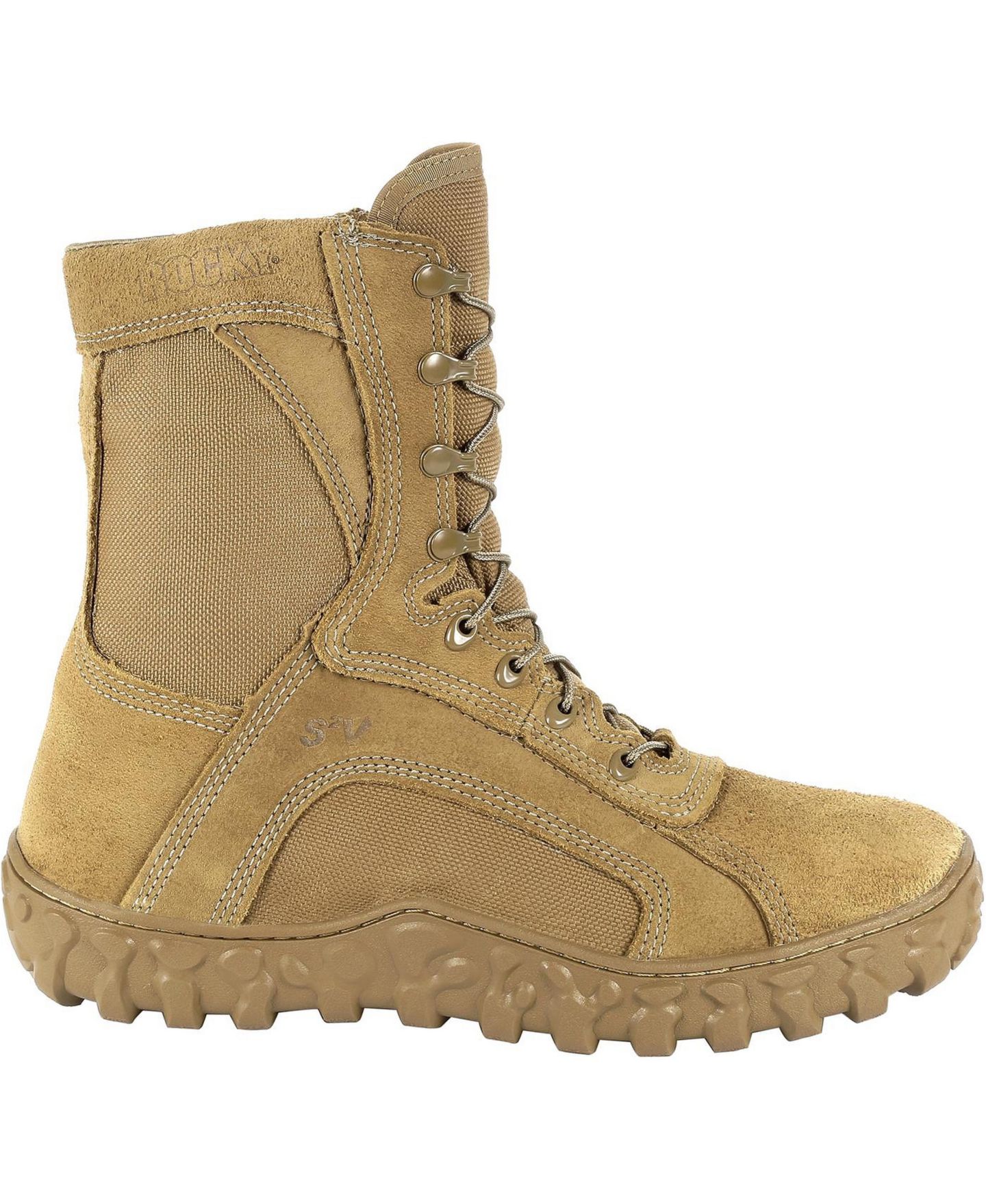 Мужские ботинки ROCKY S2V Waterproof 400G Insulated Military Boot, цвет: Коричневый — фото 1