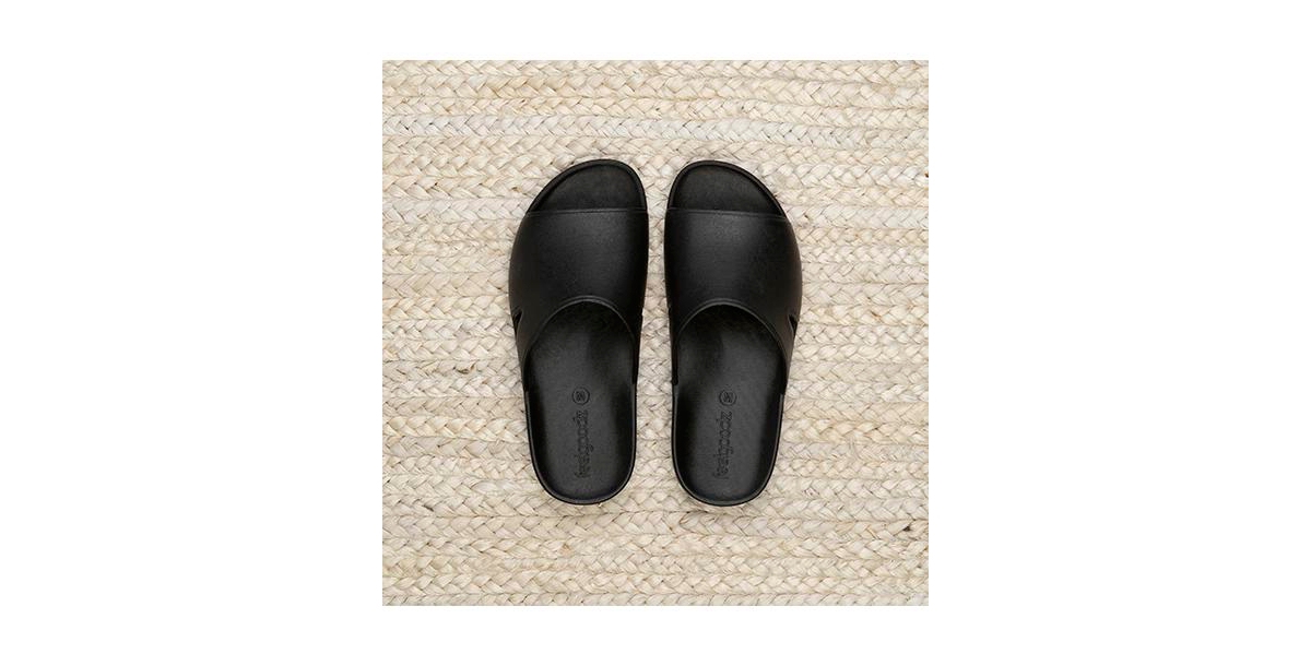 Feelgoodz Men's Unisex Bonsai Rubber Spa/Shower Slide Sandals