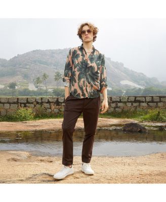 Men's Artistic Botanical Shirt