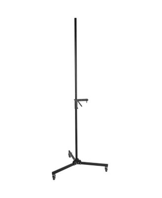 231B Black 8' Column Light Stand with Sliding Arm
